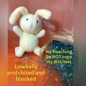 BNWT RARE VINTAGE DISNEY CUPPY BUNNY FROM MOVIE PARENT TRAP 1998